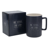 Be Still in the Presence of the Lord and Wait Patiently for Him to Act Ceramic Mug