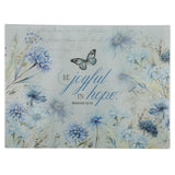 Be Joyful in Hope Glass Cutting Board