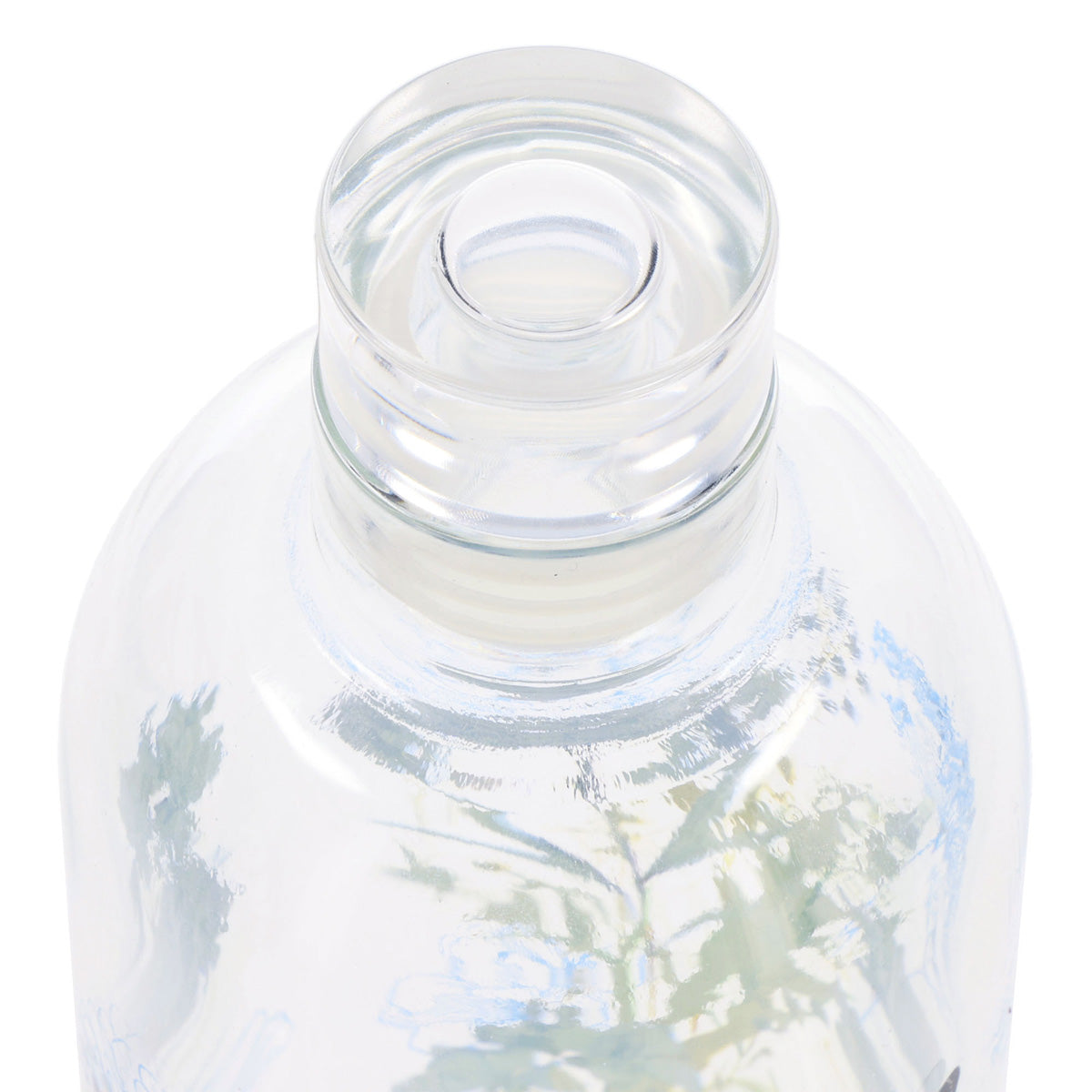 Joy Butterflies Glass Water Bottle