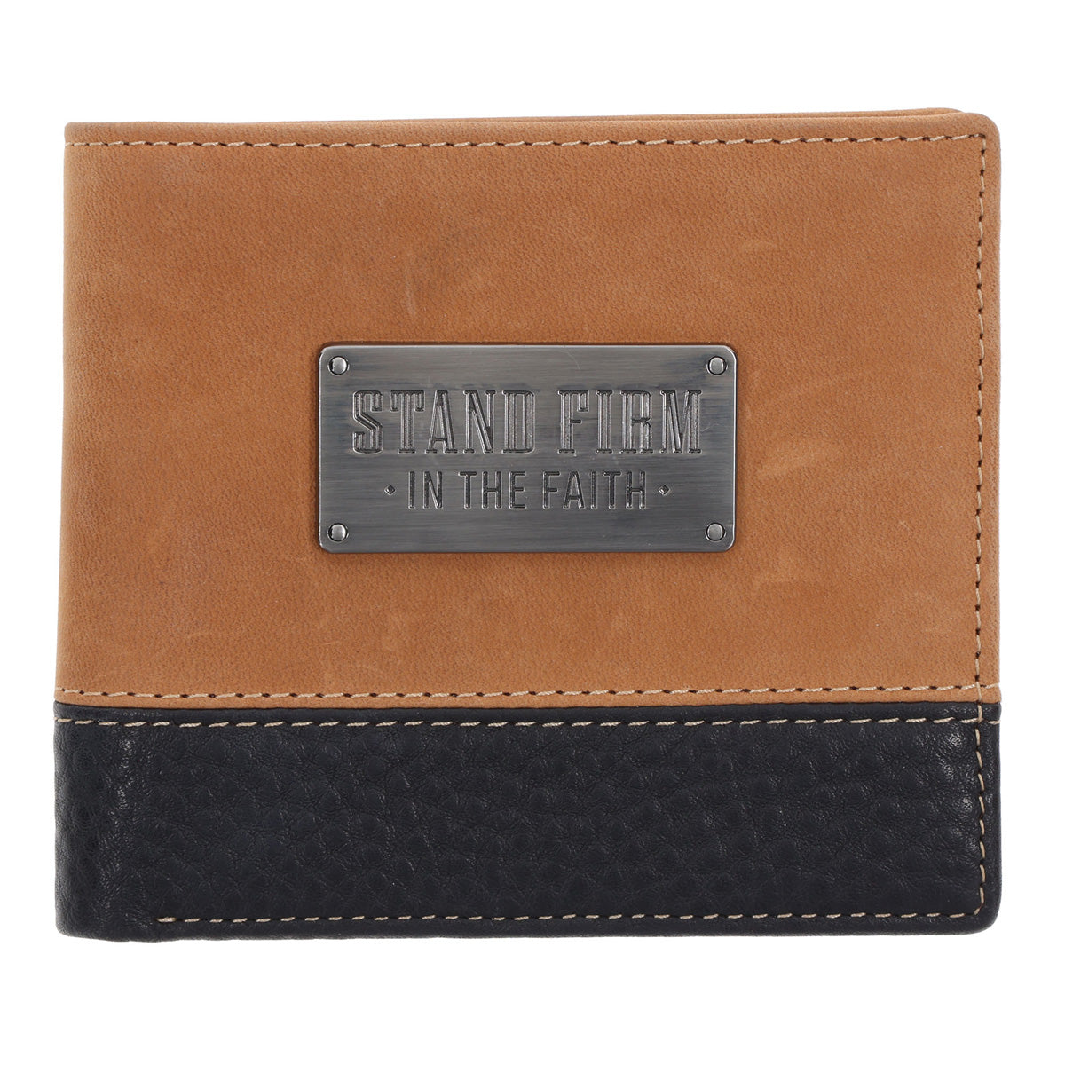 Stand Firm in the Faith Genuine Leather Wallet