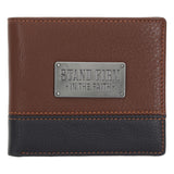 Stand Firm in the Faith Dark Brown Genuine Leather Wallet