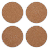 Joy, Love, Faith, Hope Four-Piece Ceramic Coaster Set