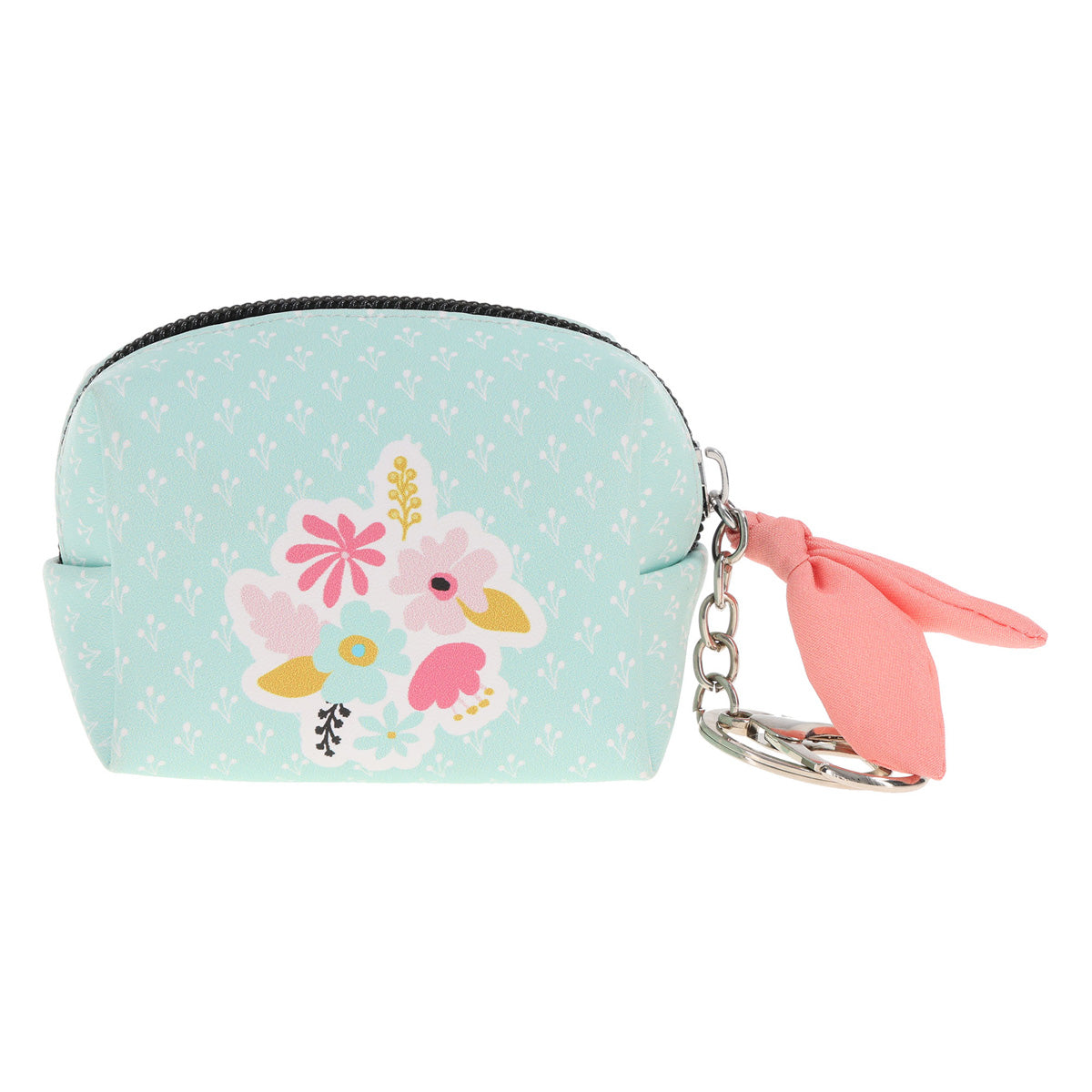 I Am His Masterpiece Faux Leather Pouch Keychain