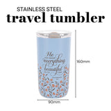 He Has Made Everything Beautiful in Its Time Stainless Steel Travel Mug