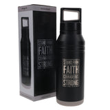 Stand Firm in the Faith, Be Courageous, Be Strong Stainless Steel Water Bottle
