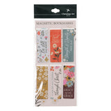 Be Still Bright Blooms Six-Piece Magnetic Bookmark Set