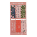 Blessed Botanicals Six-Piece Magnetic Bookmark Set