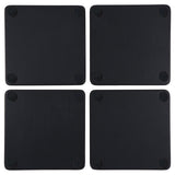 Be Courageous, Be Strong Four-Piece Bamboo Coaster Set