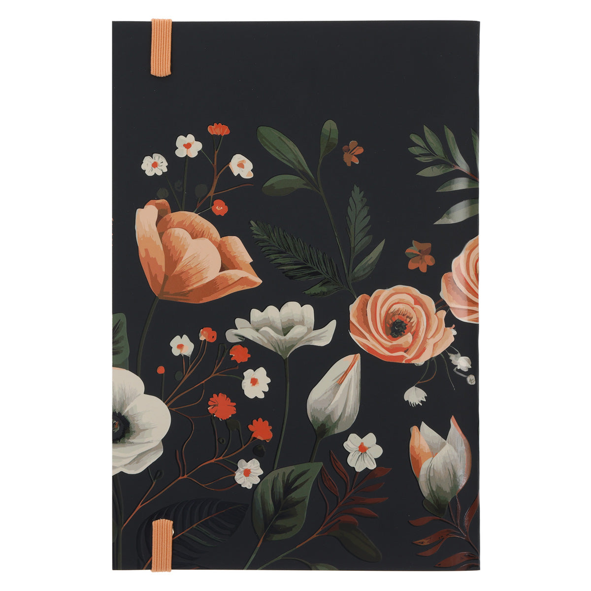 MyNotes Black Florals A5 (Paperback)