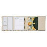 A5 Weekly Memo Pad Planner Set with Magnetic Closure - Faith Hope Love