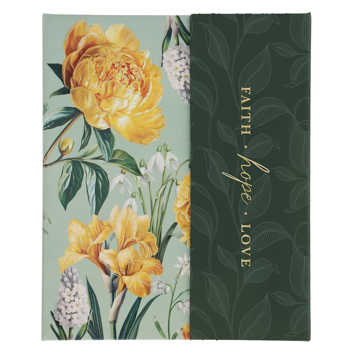 A5 Weekly Memo Pad Planner Set with Magnetic Closure - Faith Hope Love
