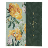 A5 Weekly Memo Pad Planner Set with Magnetic Closure - Faith Hope Love