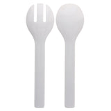 As for Me and My House, We Will Serve the Lord Melamine Salad Spoon and Fork Set