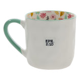 Created for Good Works Ceramic Mug with Floral Interior