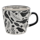 My Cup Overflows with Blessings Ceramic Mug