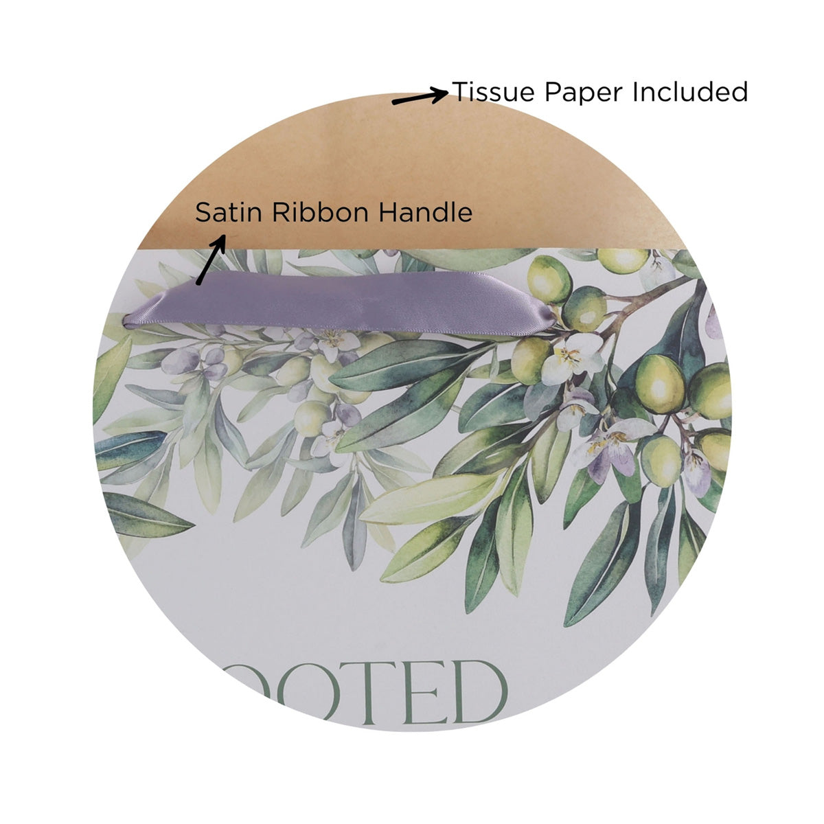Rooted and Established in Love Portrait Gift Bag with Gift Card