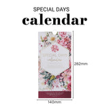 This Is the Day That the Lord Has Made Pink Floral Special Days Calendar
