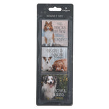 Pets Three-Piece Magnetic Set