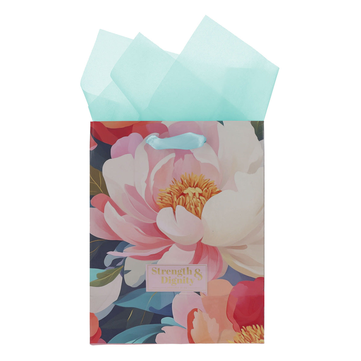 Strength and Dignity Medium Gift Bag with Gift Tag