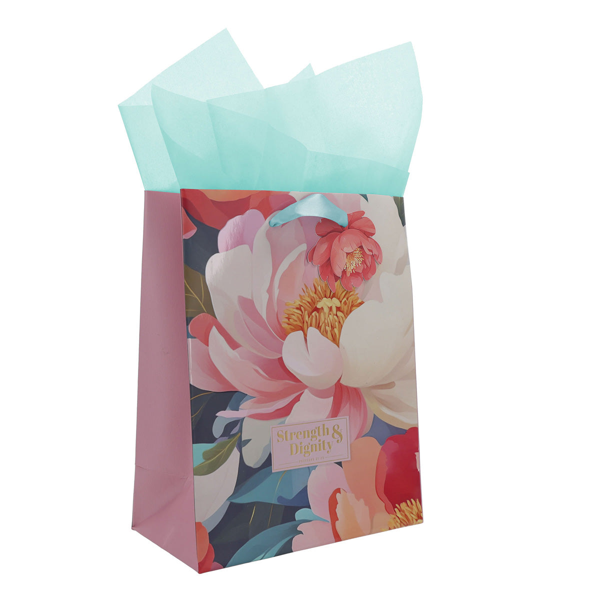Strength and Dignity Medium Gift Bag with Gift Tag