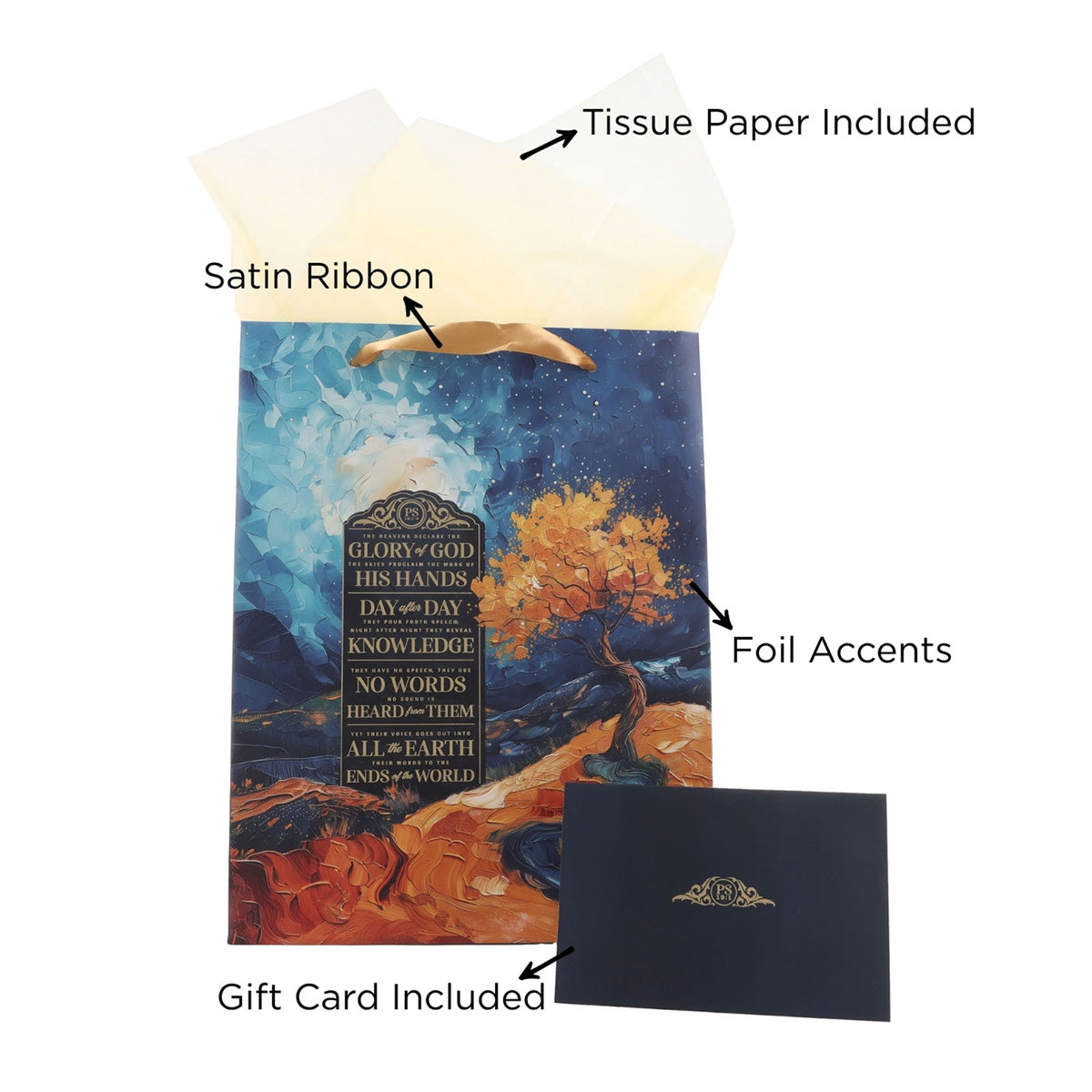 Glory of God Portrait Gift Bag with Gift Card