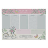 A4 Weekly Desk Planner - For I Know the Plans