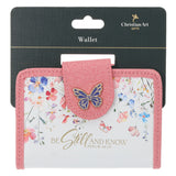 Be Still and Know Faux Leather Woman's Wallet