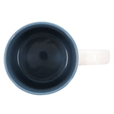 Faith Can Move Mountains Ceramic Mug with Blue Interior