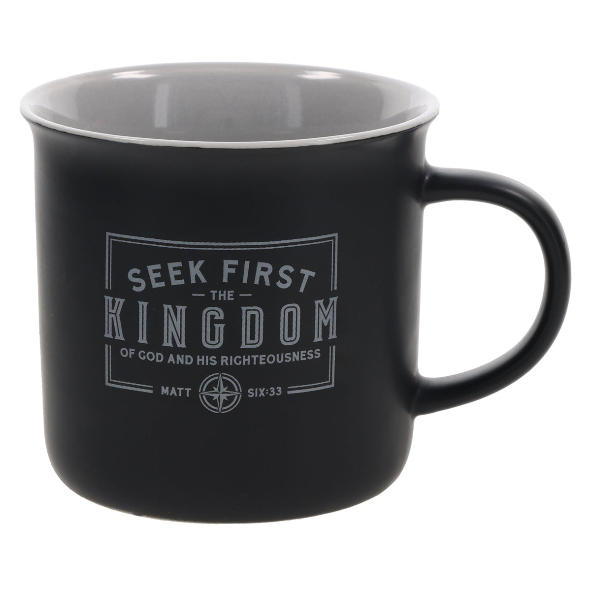 Seek First the Kingdom of God and His Righteousness Ceramic Mug