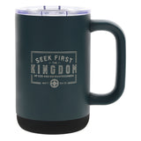 Seek First the Kingdom of God and His Righteousness Stainless Steel Travel Mug