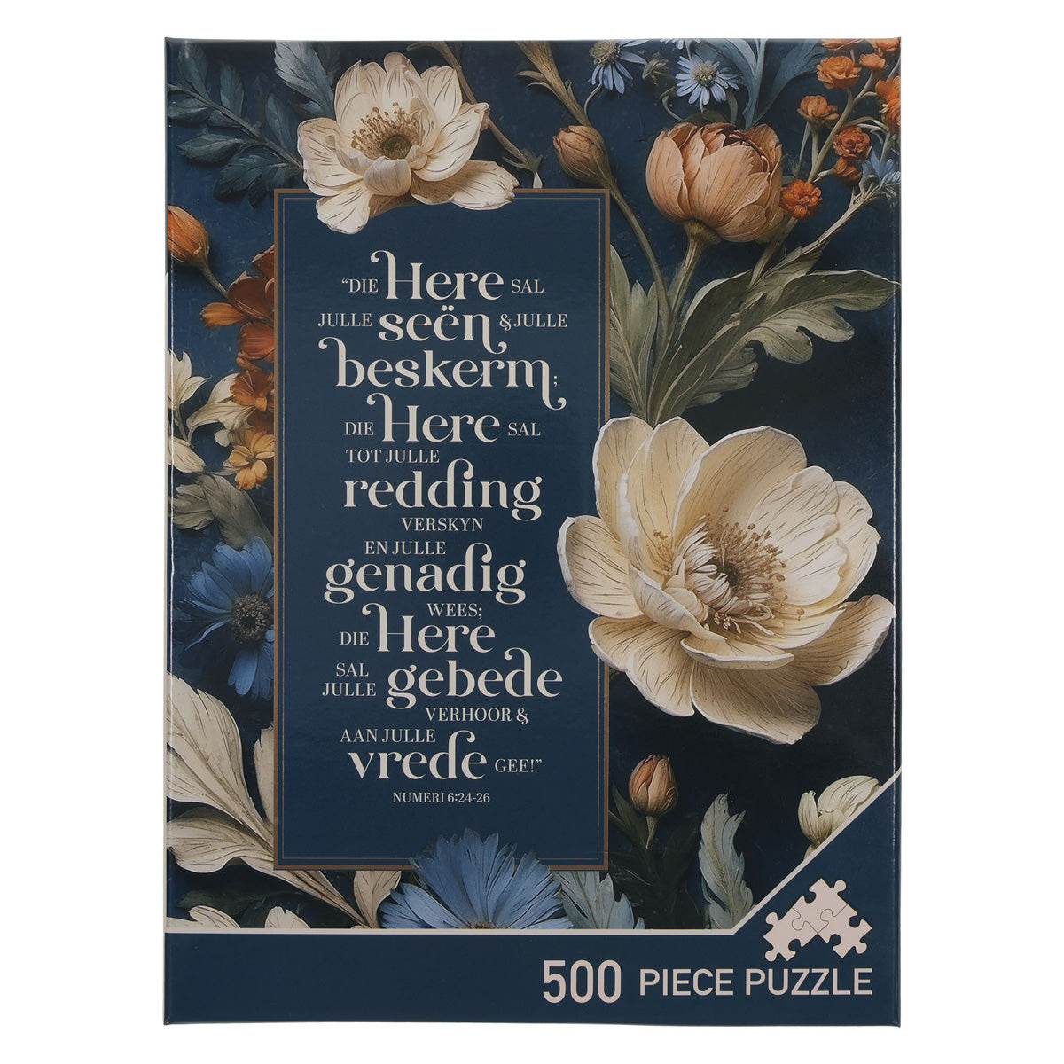 Die Here Sal Jou Seën Afrikaans 500-Piece Cardboard Puzzle