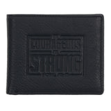 Be Courageous Be Strong Genuine Leather Wallet