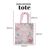 Wees Stil en Weet Pink Afrikaans Non-Woven Tote Bag