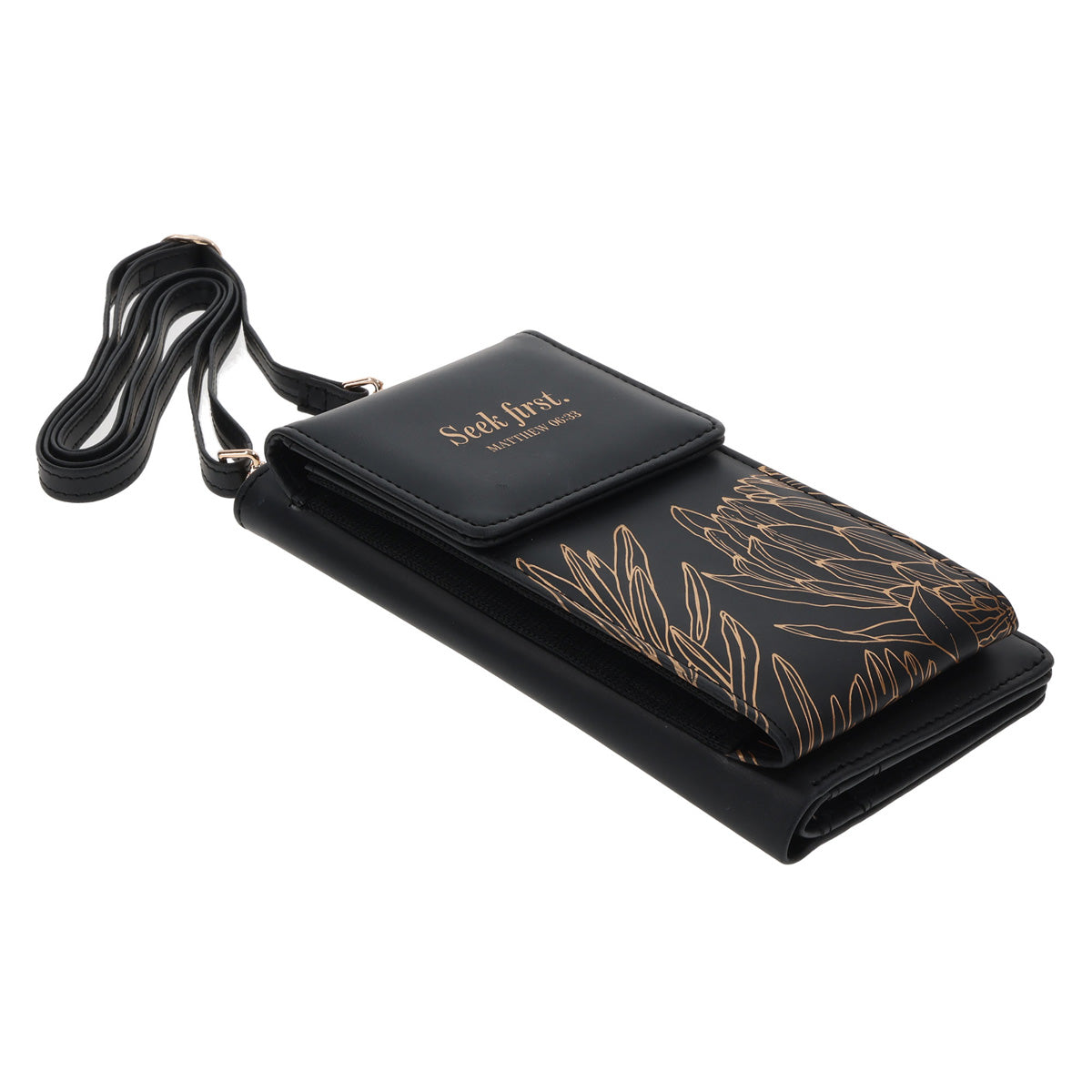 Seek First Faux Leather Woman's Wallet