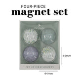 Rooted & Established in Love Four-Piece Glass Magnetic Set