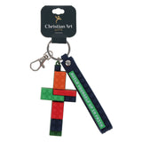 Titel is: Build Yourself up in Faith PVC Keychain