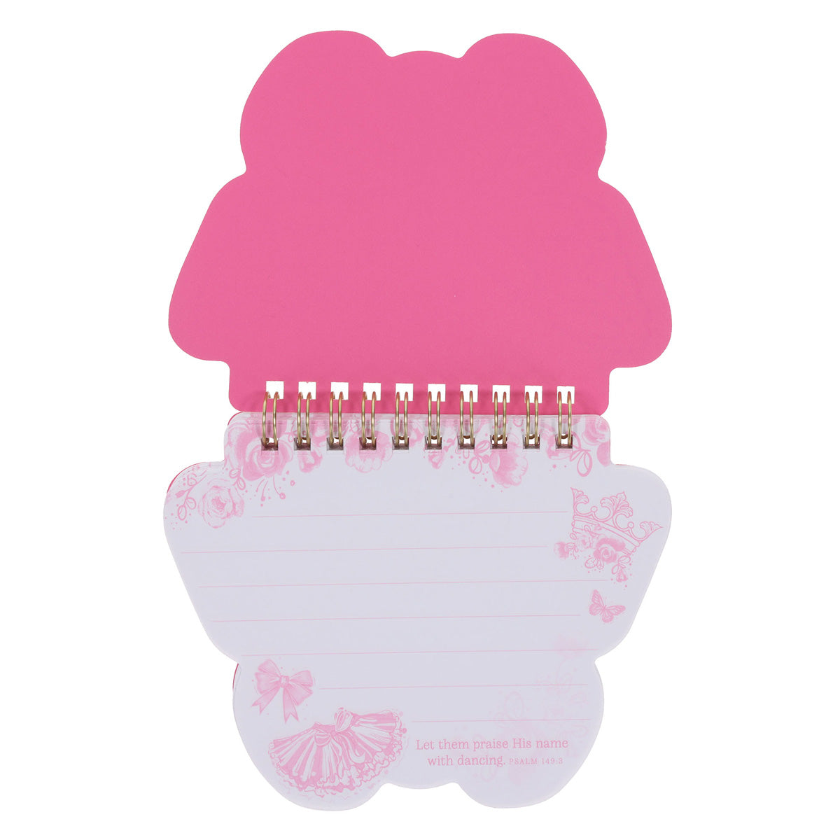 Praise and Dance Wirebound Notepad