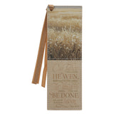 The Lord's Prayer Faux Leather Bookmark