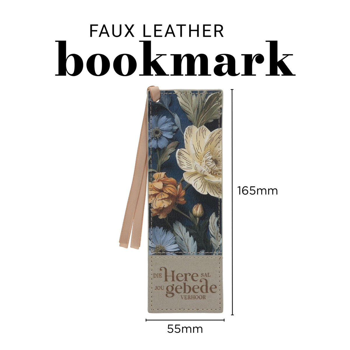 Die Here Sal Jou Gebede Verhoor Afrikaans Faux Leather Bookmark