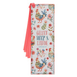 Geloof Hoop en Liefde Afrikaans Faux Leather Bookmark