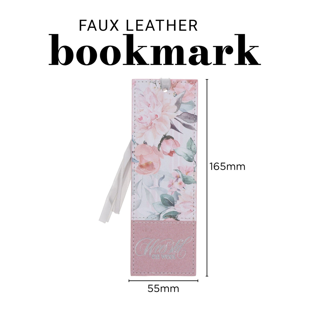 Wees Stil en Weet Afrikaans Faux Leather Bookmark