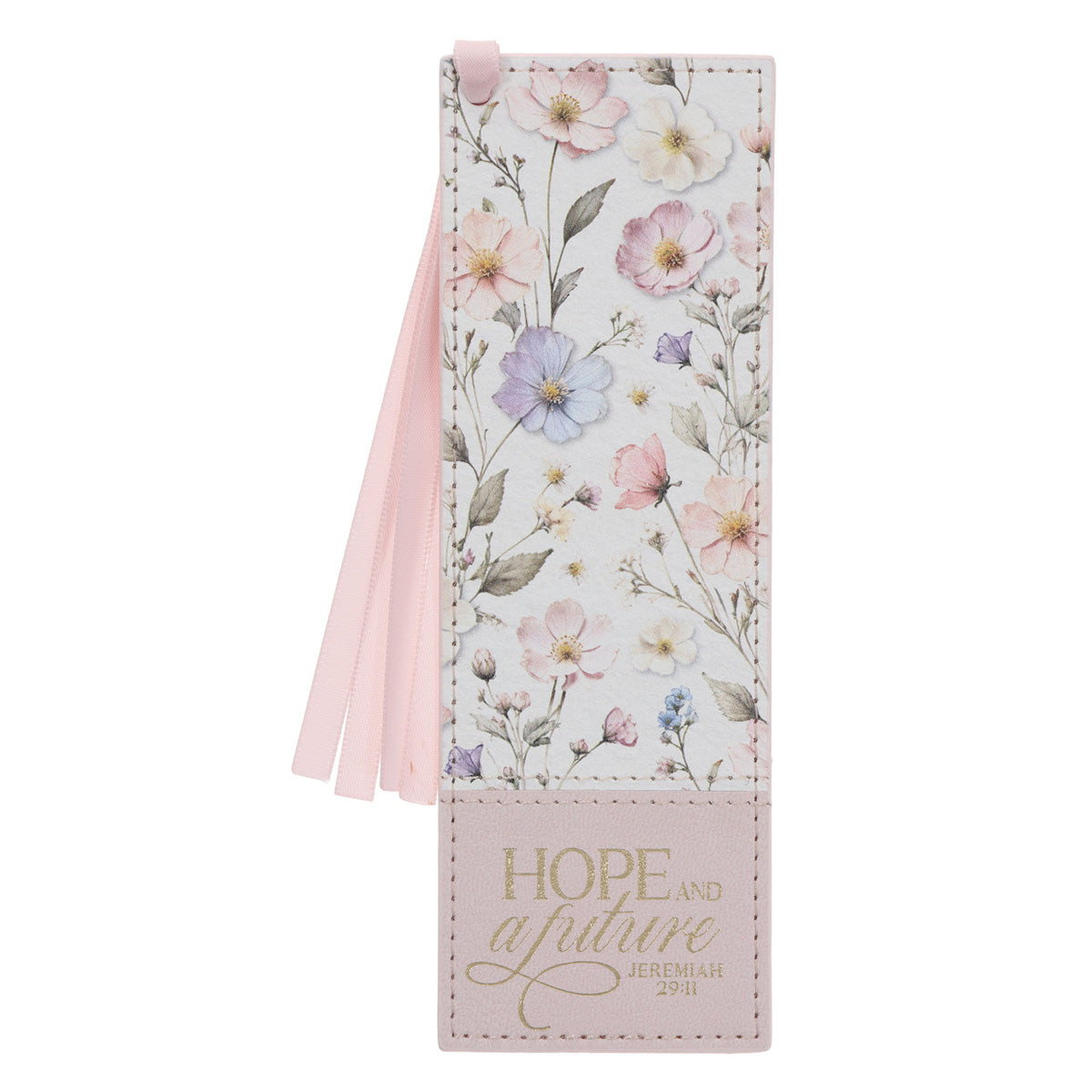 Hope and a Future Faux Leather Bookmark