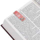 Geloof Hoop en Liefde Afrikaans Six-Piece Magnetic Bookmark Set