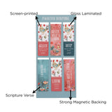 Geloof Hoop en Liefde Afrikaans Six-Piece Magnetic Bookmark Set