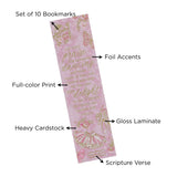 Let Them Praise His Name Ten-Piece Sunday School Bookmark Set
