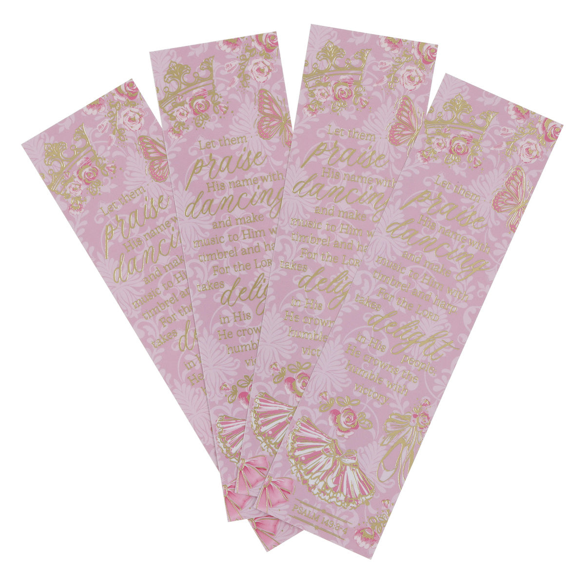 Let Them Praise His Name Ten-Piece Sunday School Bookmark Set
