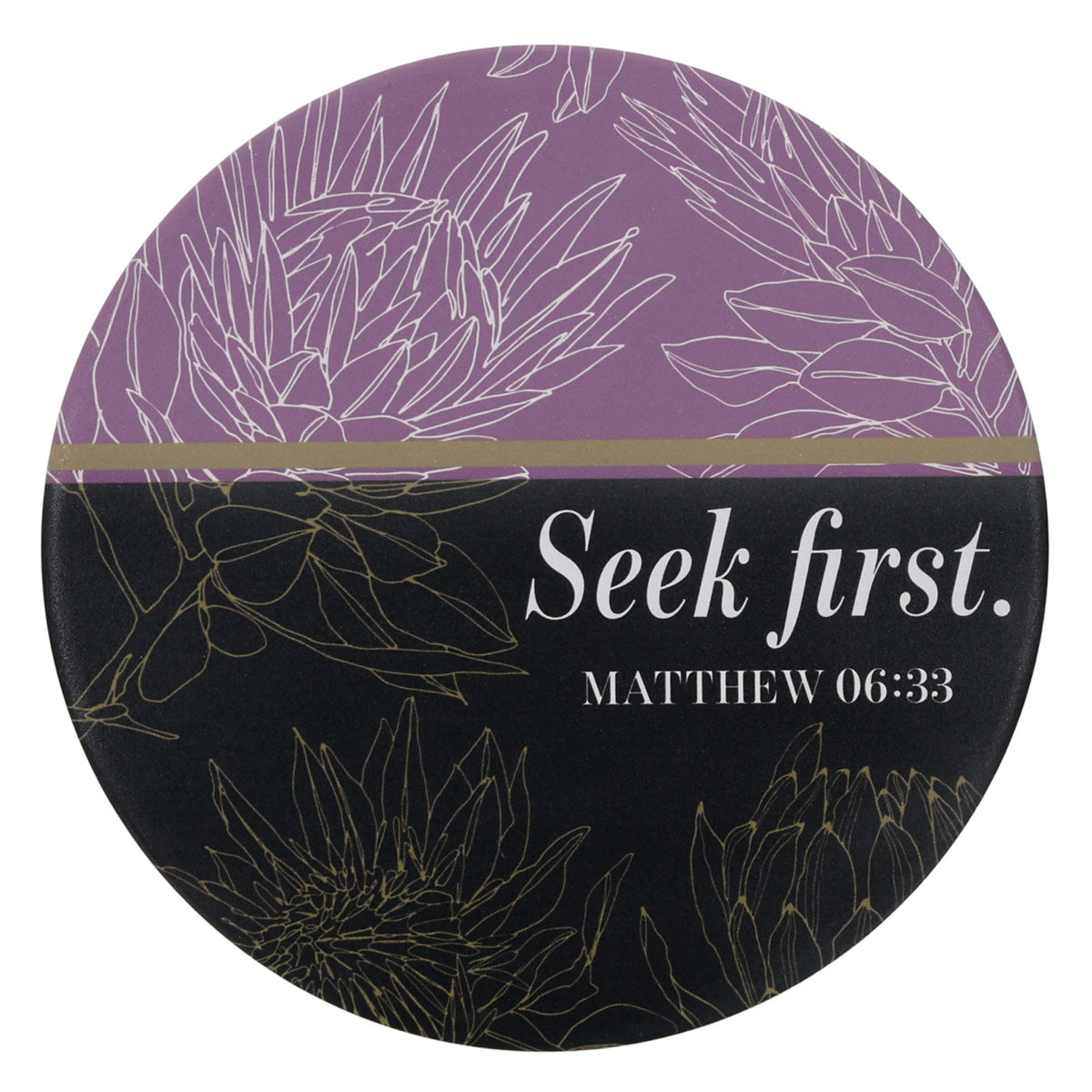 Seek First Ceramic Trivet