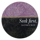 Seek First Ceramic Trivet