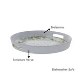 Rooted and Established in Love Melamine Serving Tray