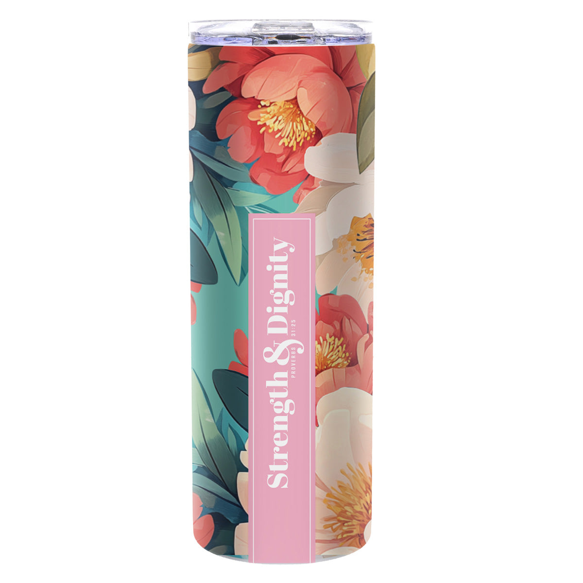 Travel Mug - Strength and Dignity (Stainless Steel)